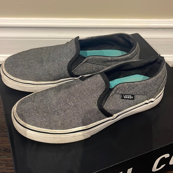Vans slip on canvas sneakers shoes - Picture 1 of 8